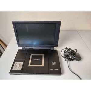 Audiovox PVS-33116 Portable DVD Player  Black Powers On, Won't Play For Partsb